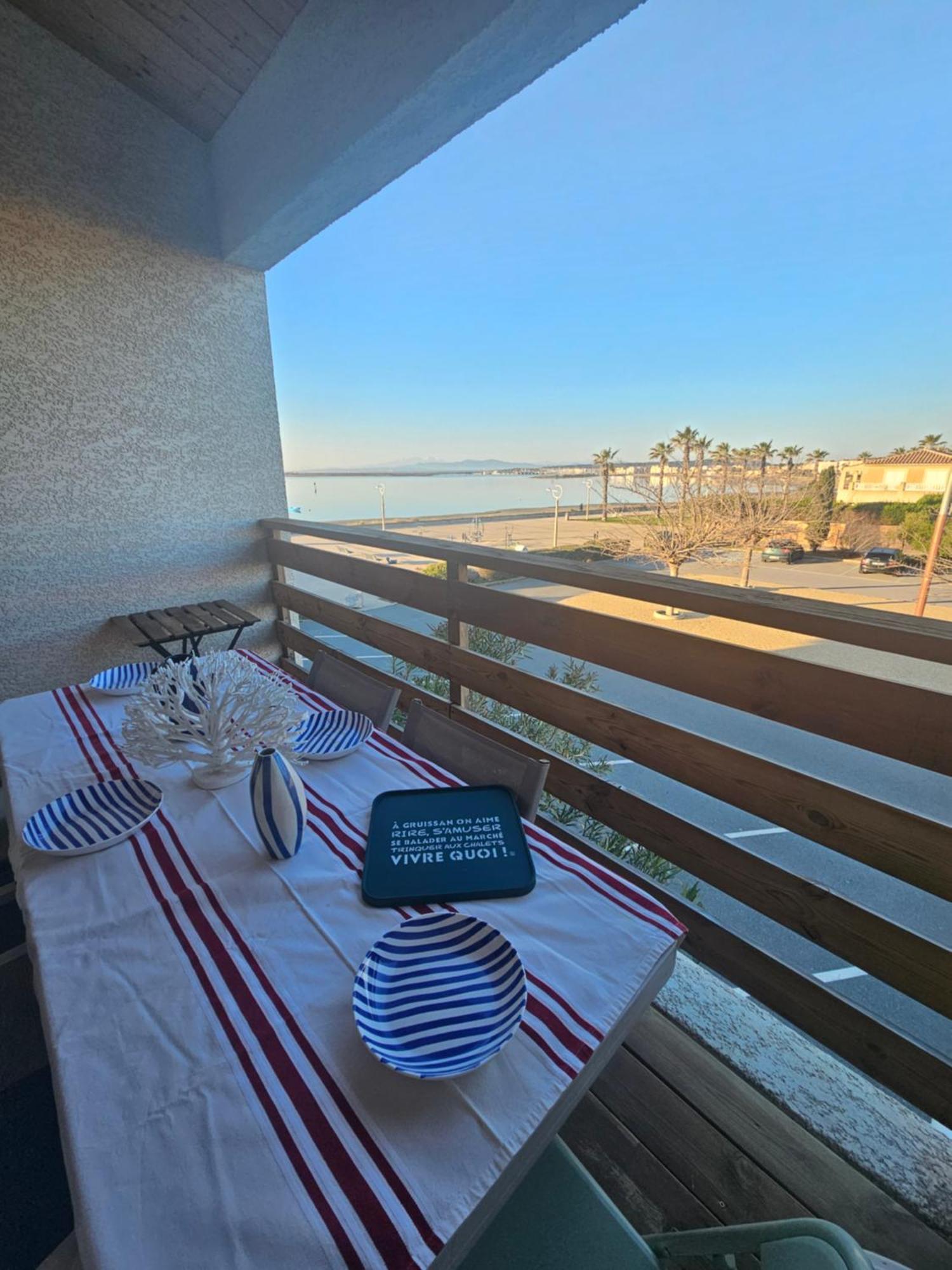 Appartement Neuf 6 Couchages 50 Metres De La Plage Грюїссан Екстер'єр фото